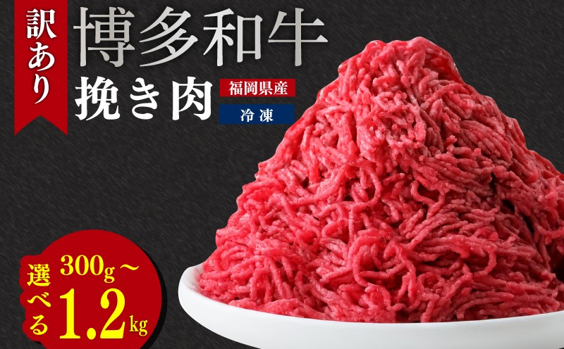 
            訳あり 博多和牛100％ミンチ 300g -1.2kg ｜ 訳あり 牛肉 牛 肉 ミンチ ひき肉 挽き肉 挽肉 博多和牛 和牛 wagyu beef 福岡県ふるさと納税 川崎町ふるさと納税 ふるさと納税肉 ふるさと納税牛肉 福岡県博多和牛 ハンバーグ 麻婆豆腐 ハンバーグふるさと納税 川崎町 ふるさと納税訳あり 川崎町ミンチ 博多和牛ミンチ おすすめミンチ ミンチ人気 人気 おすすめ
          