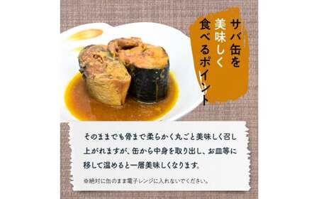 缶詰 さばの味噌煮 190g×24缶 缶詰