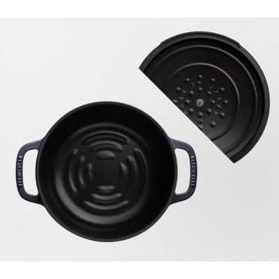 ふるさと納税 名古屋市 バーミキュラ オーブンポット2 18cm 浅型(オーシャンネイビー) |  | 02