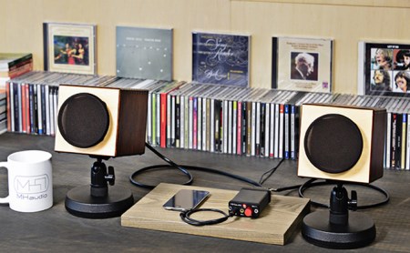 MHaudio 小型アコースティックオーディオセット ナチュラル