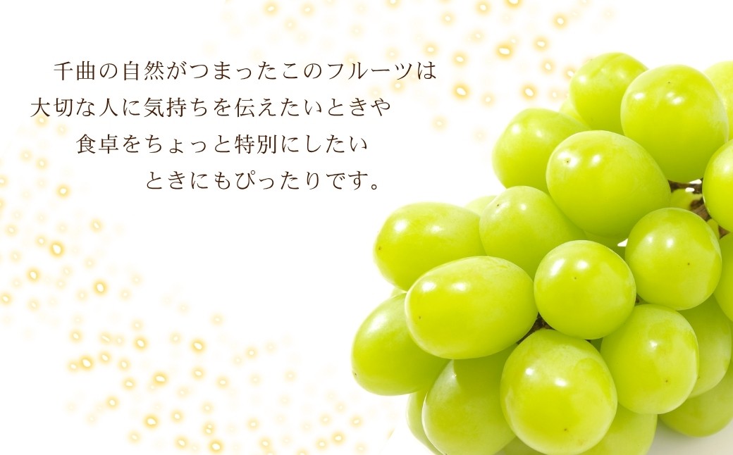 思い出になる、ちくまのひと房