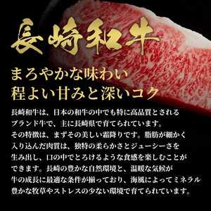 【和牛セレブ】長崎和牛サーロインステーキ 180g×3枚( 長崎和牛 和牛 サーロインステーキ サーロイン )【E0-020】