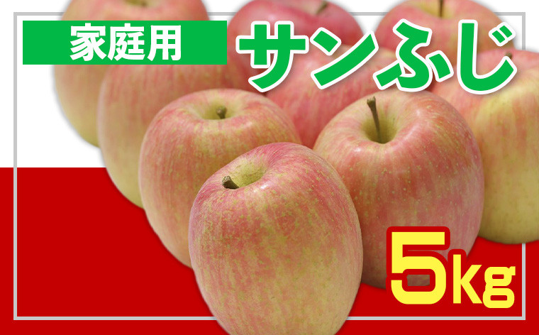 
                  【家庭用】☆フルーツ王国山形☆ りんご (サンふじ) 5kg【令和8年産先行予約】FS25-756
                