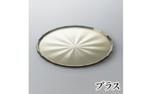 コースター ornament Coaster 【ブラス】2枚組×3