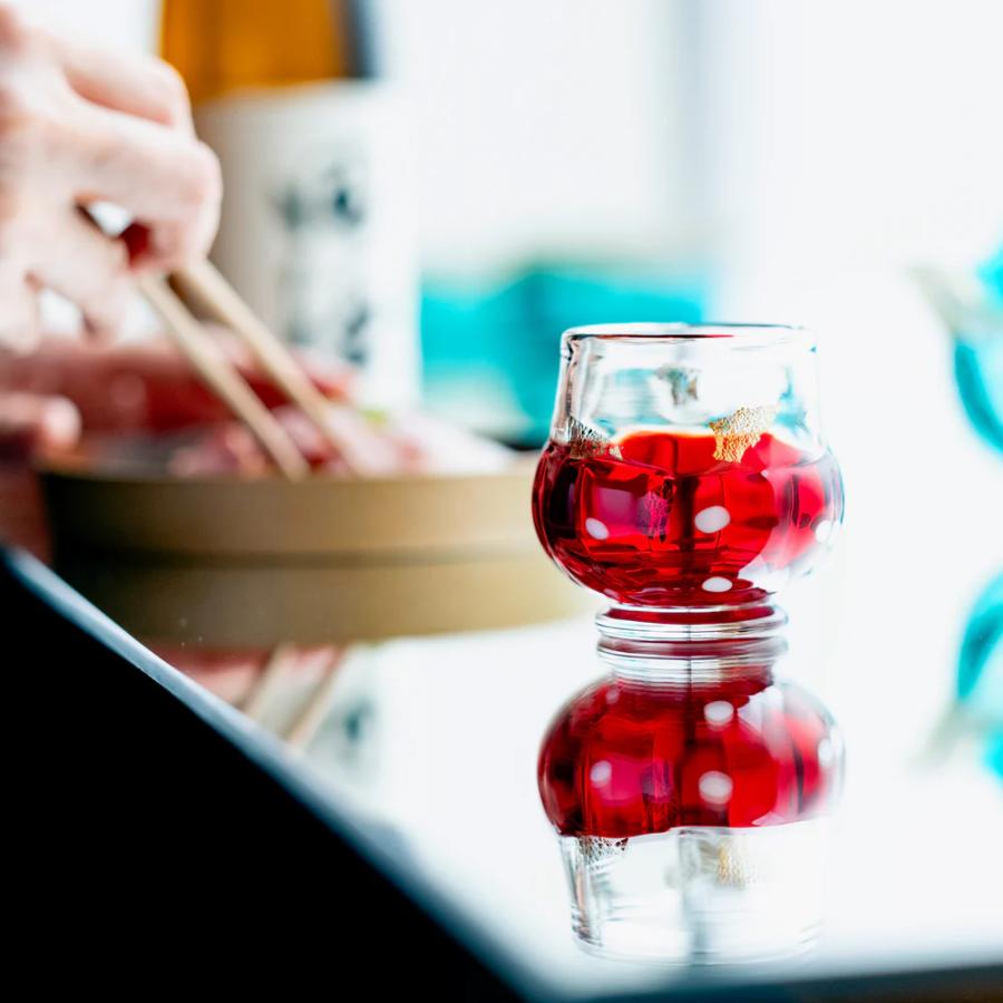 ＜津軽びいどろ＞盃12か月コレクション【11月】初冬