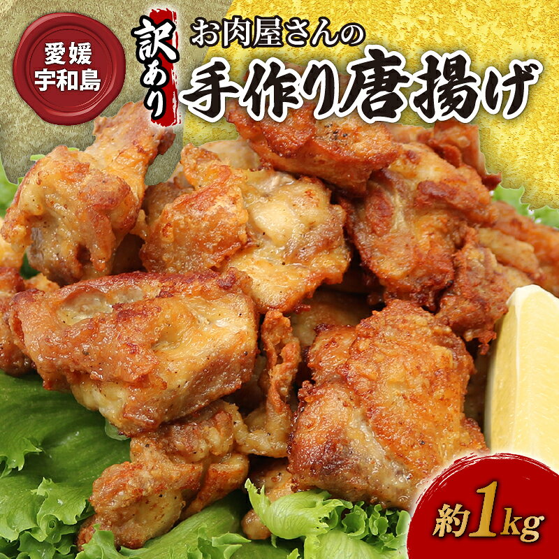 【ふるさと納税】 訳あり お 肉屋 さんの 手作り 唐揚げ 泉精肉店 1kg 鶏のからあげ からあげ から揚げ カラアゲ 鶏 鶏肉 とりにく わけあり 訳アリ 揚げ物 肉 お肉 にく 惣菜 おかず お弁当 冷凍 簡単調理 弁当 味付き 国産 愛媛 宇和島 E010-142002