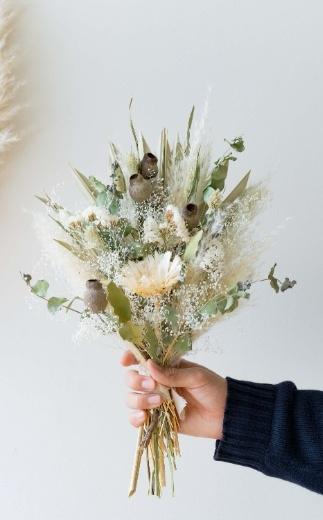 ドライフラワーブーケ グリーン