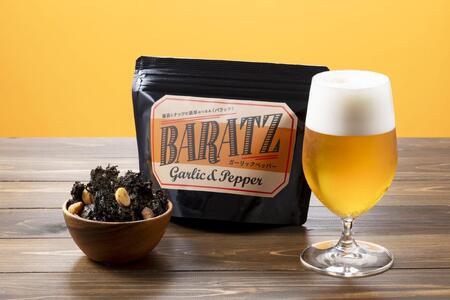 海苔とナッツの濃厚おつまみBARATZ（バラッツ） ガーリックペッパー・旨辛ごま油・3種のチーズ・バターしょうゆ・サワークリーム&オニオン 各8個セット  【お菓子 スナック 菓子 おかし 食品 人気 おすすめ 】おつまみおつまみおつまみおつまみおつまみ