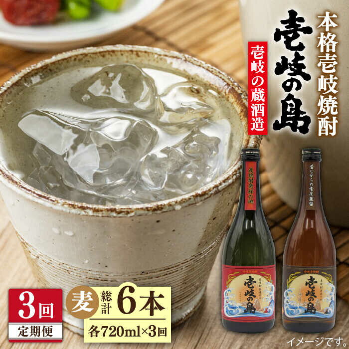 【ふるさと納税】【全3回定期便】壱岐の島 伝匠 と 壱岐の島 25度 720ml 2本入りセット 《壱岐市》【天下御免】[JDB231]