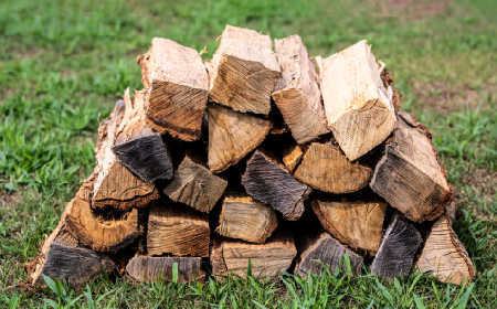 薪　30kg 40cm　クヌギ・ナラ・カシ　高級広葉樹3種のミックス DA01