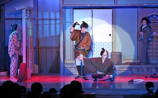 大衆劇場立川けやき座　観劇ペアチケット引換券