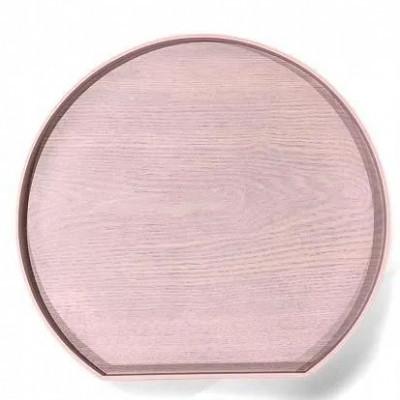 ふるさと納税 九度山町 半月トレイ　桜色