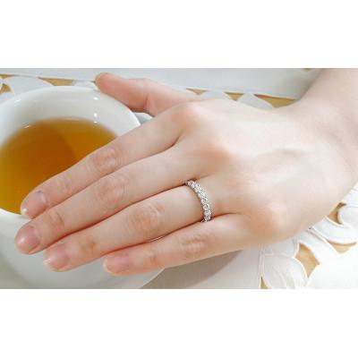 ふるさと納税 昭和町 【1.0ct】プラチナ950　ハートアンドキューピッド　ダイヤモンド　エタニティリング　9.5号 |  | 03