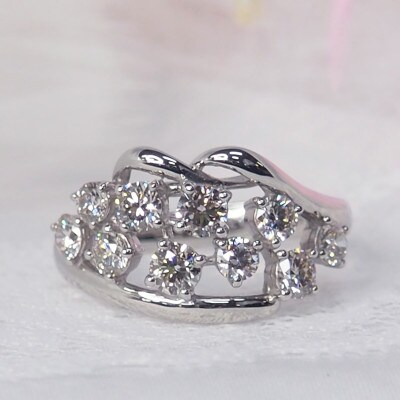 
                  プラチナ1ctダイヤモンドリング#16　HR-008978【1392939】
                