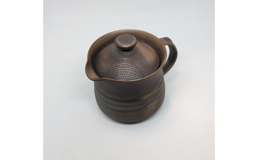 マイカフェポット S 焼き締めブラウン