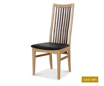 【開梱設置込み】ダイニングチェア　OAK・WN　ハイバックチェア　免疫家具 国産 家具 大川