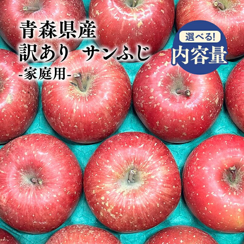 【ふるさと納税】≪内容量と発送月が選べる≫11月〜5月発送 訳あり 家庭用 サンふじ 約3kg 約5kg 【青森県 平川市 原田青果】りんご 青森 平川 訳あり 家庭用 11月 12月 1月 2月 3月 4月 5月 青森 青森県産 平川 りんご リンゴ くだもの 果物 フルーツ レビューキャンペーン