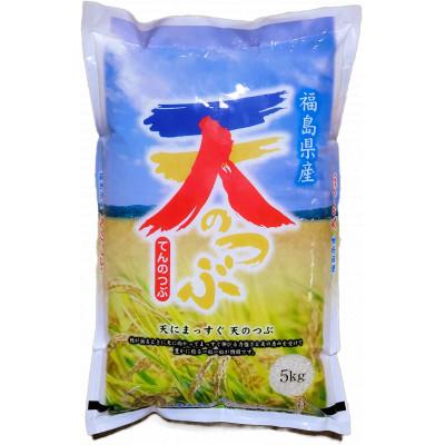 ふるさと納税 郡山市 令和7年産　天のつぶ　精米　5kg