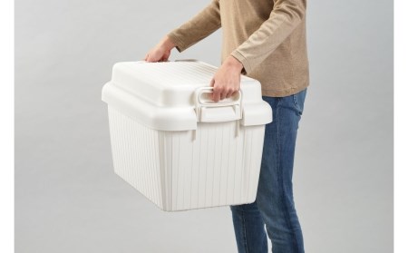 コンテナボックス ベリアスボート S グレー 蓋つき コンテナボックス 収納コンテナ アウトドア boxコンテナ 屋外収納 収納ケース 新生活 一人暮らし 【010S055】
