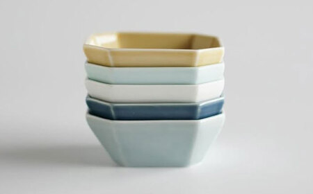 【波佐見焼】八角 小鉢 S 5枚セット 小皿 小鉢 食器 皿 【和山】 [WB122]  波佐見焼