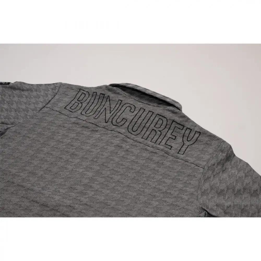 BUNCUREY　ゴルフウェア　半袖ポロシャツ（BM23SS-01-043）ブラック／サイズ3