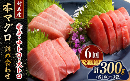 【全6回定期便】対馬産 トロ の華の 詰め合わせ 《 対馬市 》【 桐谷商店 】 対馬 新鮮 マグロ 大トロ 鮪 刺身 鮮度抜群 寿司 魚介類 海産物 海の幸 魚 ご褒美  九州 長崎 [WAQ013]