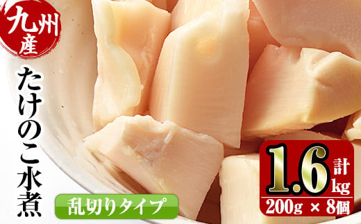 
i419 九州産 たけのこ乱切(200g×8個・計1.6kg)【スーパーよしだ】
