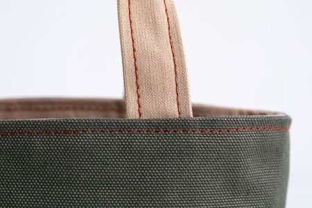 松本図書鞄 帆布ミニトート (こくばん裏生地ベージュ)男の子