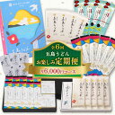 【ふるさと納税】【全6回定期便】五島うどん お楽しみ定期便 月6,000円コース【虎屋】 [RBA053]