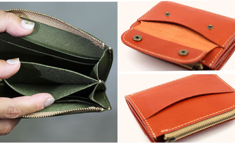 Native Creation L字ファスナー 本革ミニ財布 NC3773 全8色 栃木レザー NAVY