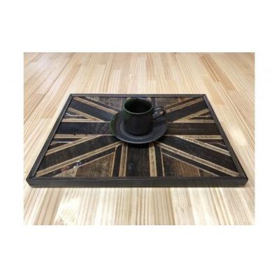 ふるさと納税 宍粟市 KOZAinoOBON【古材のお盆】ユニオンジャックAV9 |  | 02