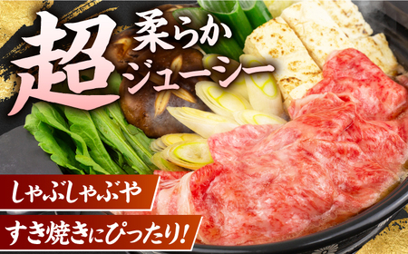 【6回定期便】【すき焼き】A5長崎和牛出島ばらいろサーロインスライス毎月500g 長与町/岩永ホルモン[EAX176]