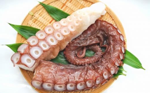 【無添加・訳あり】活締め網走産冷凍ボイルタコ脚（ミズダコ）1～1.2kg ABAE015