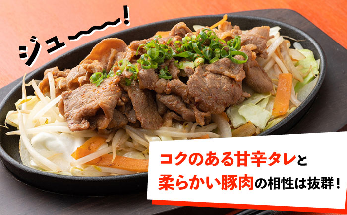 対馬 平和のとんちゃん 500g × 2個 （国産豚肉使用）《対馬市》【平和精肉店】豚肉 焼肉 ご当地 味付き肉 [WAT003]