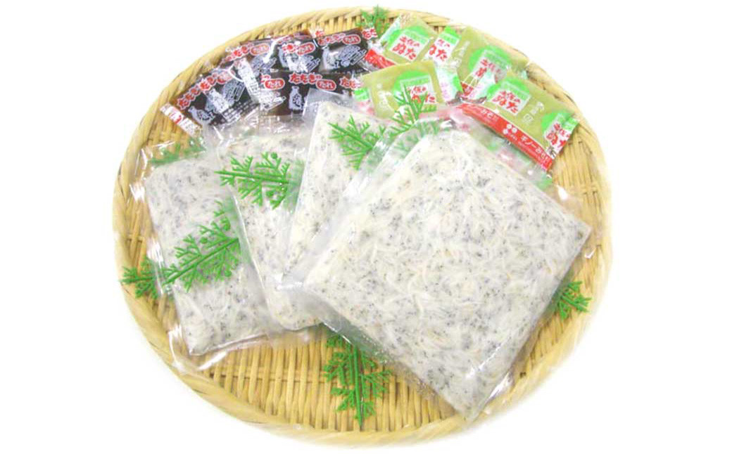 高知産「生シラス」イワシ稚魚 約100gx5パック（タレ付）