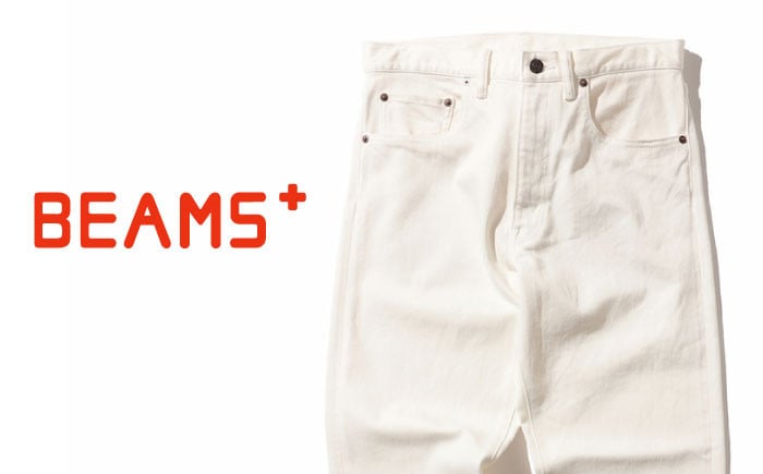 
            ジーンズ ≪BEAMS PLUS≫ 5ポケット デニム 【ホワイト・S〜XLサイズ】　ファッション デニム ジーンズ メンズ アパレル BEAMS ビームス 広島県福山市/日本デリバリーサービス株式会社 [BAEP006]
          