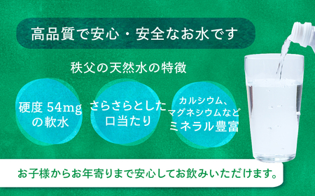 ＜5年保存＞秩父の保存水 2L×12本 | 備蓄 防災 備蓄用