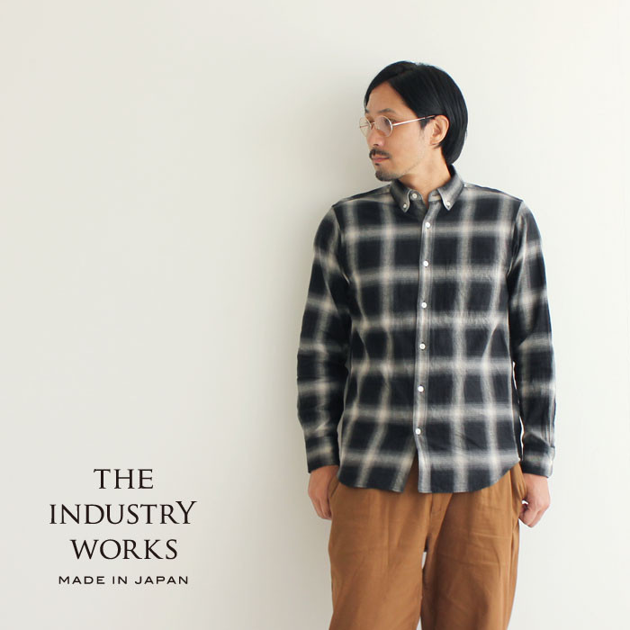 
播州織メンズシャツ「THE INDUSTRY WORKS」（1着）【TIW_135】（36-2）
