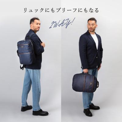 ふるさと納税 豊岡市 ビジネスリュック　豊岡鞄(ネイビー)CDTC-007 |  | 01