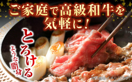 葉山牛肩ロースすき焼き用 250g×2パック 計500g 小分け 牛肉 すきやき 冷凍 【株式会社羽根】 [AKAG004]