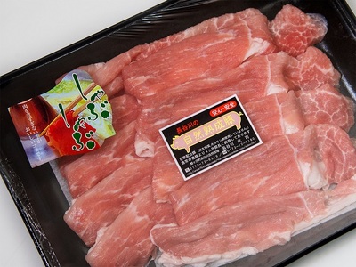 豚肉 しゃぶしゃぶ もも肉 長谷川の自然熟成豚 豚肉【2kg 500g×4】