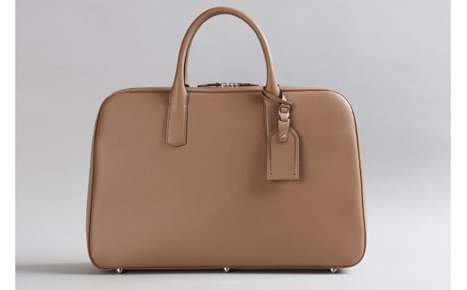 ゲント・メディア スリムオーバーナイト(B4サイズ2気室：仕切り取り外し可) トープ【1123-3-ECF】｜革製品 レザー 国産 [1022]