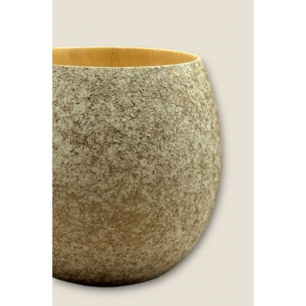 木製 エッグカップ 乱糸マット仕上げ 漆白［NF122］