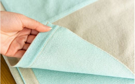 ストール CLEMATIS リバーシブル和紙ストール ( たたきポケット・ミント ) レディース | 大判 ストール リバーシブル 和紙 おしゃれ シンプル マフラー 春夏 春 夏 新潟県 五泉市 株