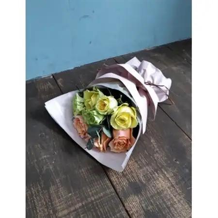 ホシファーム  フリルブーケ　パッション　8本_花・観葉植物  花 _【配送不可地域：離島】【1465243】