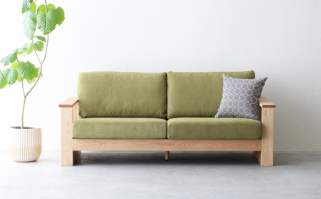 クッション おしゃれ タンバリン グレー(ピンクベージュ) 正方形 約 45 × 45cm ミナペルホネン dop tambourine 生地 刺繍 ソファ 家具 インテリア 秋山木工 秋山木工株式会