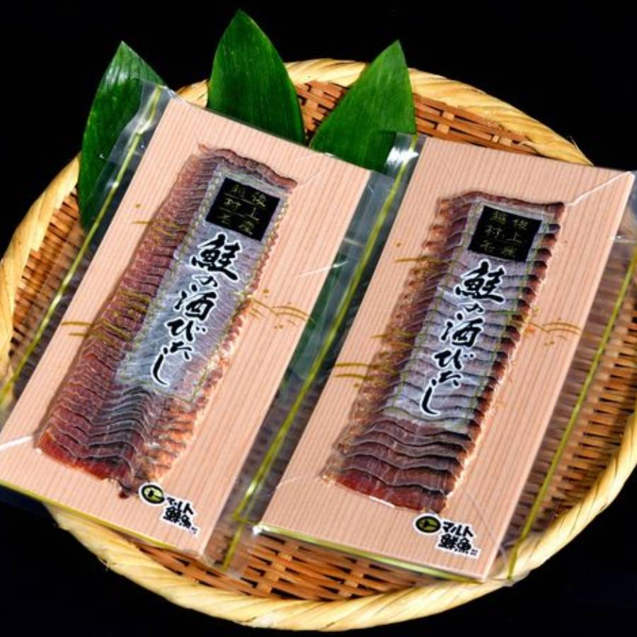 村上名産塩引鮭酒びたし40g×2