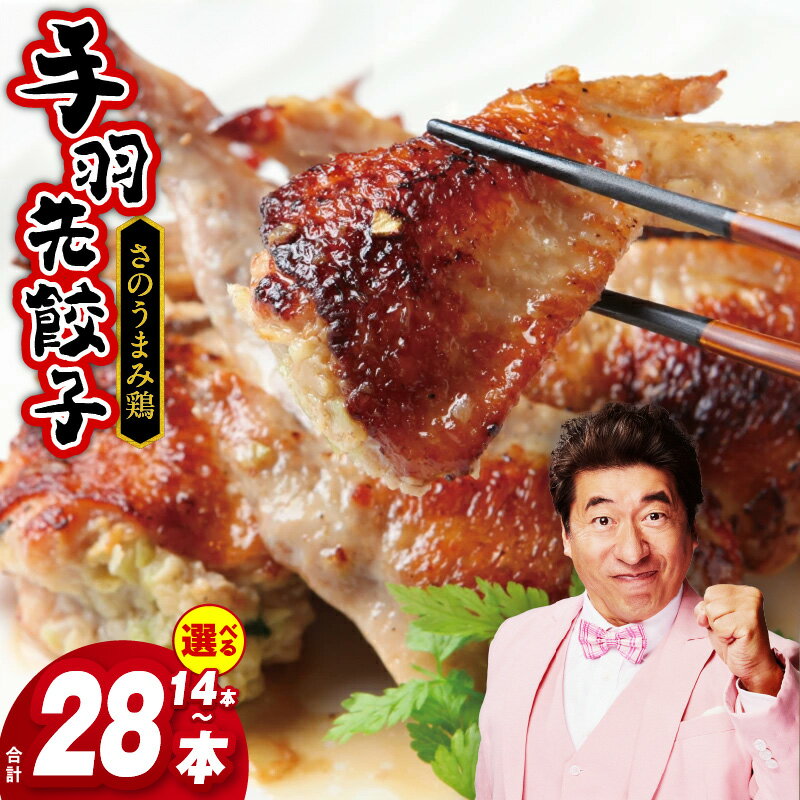 【ふるさと納税】選べる さのうまみ鶏 手羽先餃子 14本 /20本 /28本 手羽餃子 日本料理屋 お惣菜 プロこだわり 肉 うまみ お鍋 おかず ビール おつまみ 揚げるだけ 焼くだけ 簡単料理 惣菜 おうちごはん 大阪府 泉佐野市 送料無料 肉の泉佐野 肉 普段使い