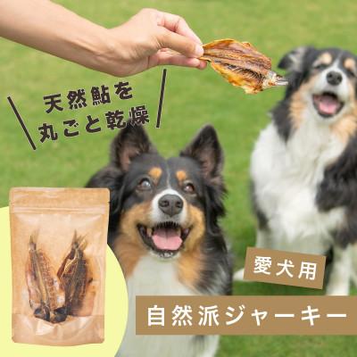ふるさと納税 津和野町 【犬用おやつ】天然鮎を丸ごと!清流・高津川の 《鮎ジャーキー》(3尾入り・添加物不使用)