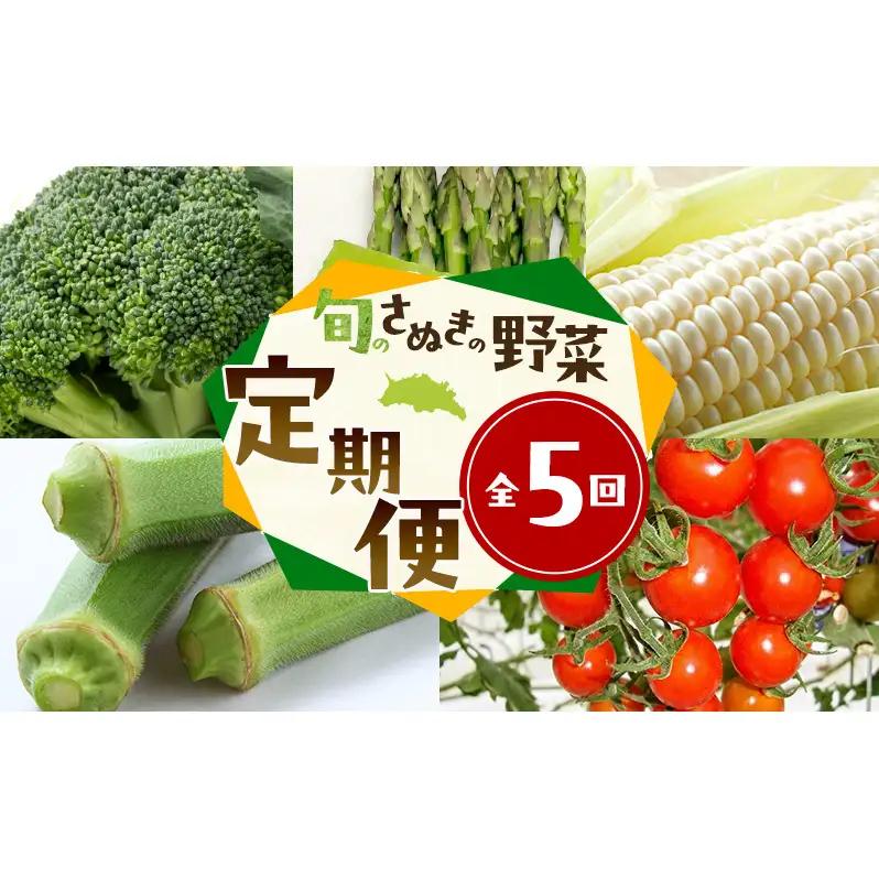 野菜セット 旬のさぬき野菜 香川県産 野菜セット【定期便 全5回】